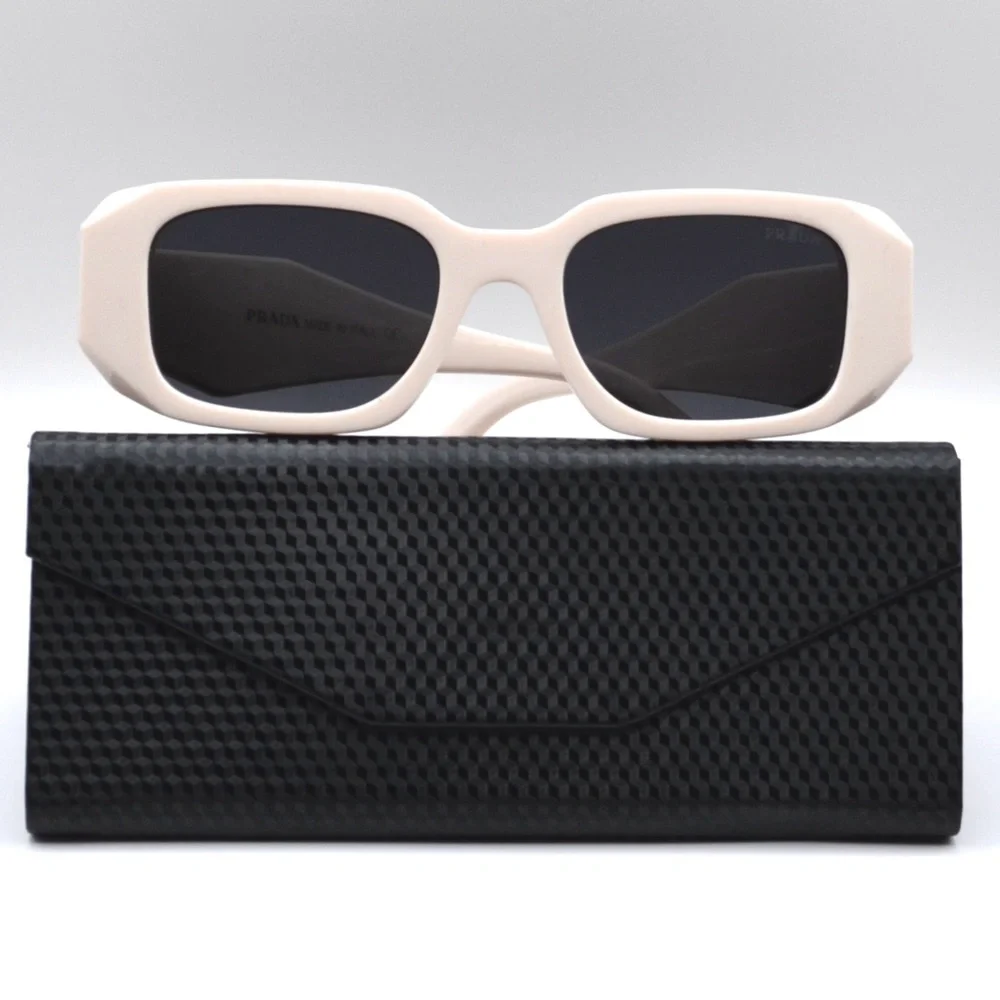 Prada Women’s Sunglasses | White Frame | Grey Lenses | Like New - Picture 6 of 14